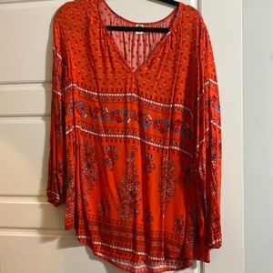 Old Navy XXL Orange Blouse